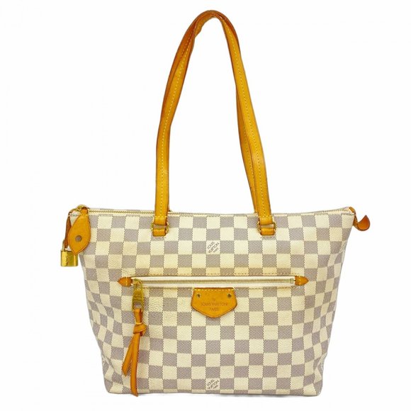 LOUIS VUITTON White Damier Tote Bag - Picture 1 of 12
